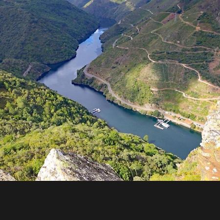 Vila Casa A Boga Ribeira Sacra Abeleda Exteriér fotografie