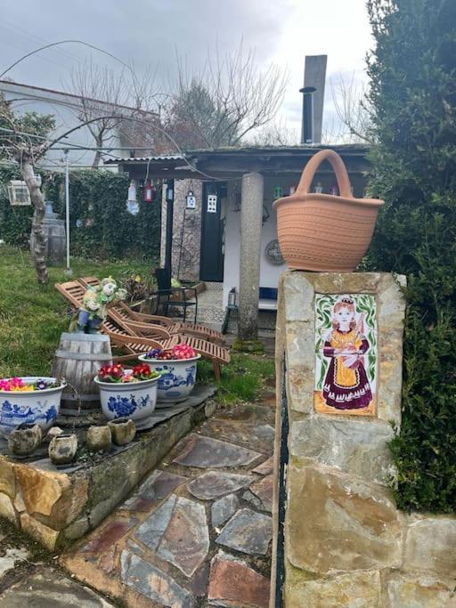 Vila Casa A Boga Ribeira Sacra Abeleda Exteriér fotografie
