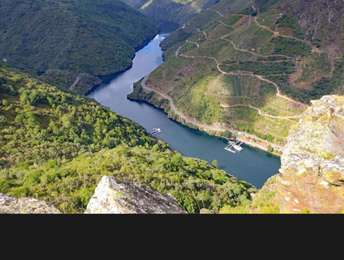 Vila Casa A Boga Ribeira Sacra Abeleda Exteriér fotografie